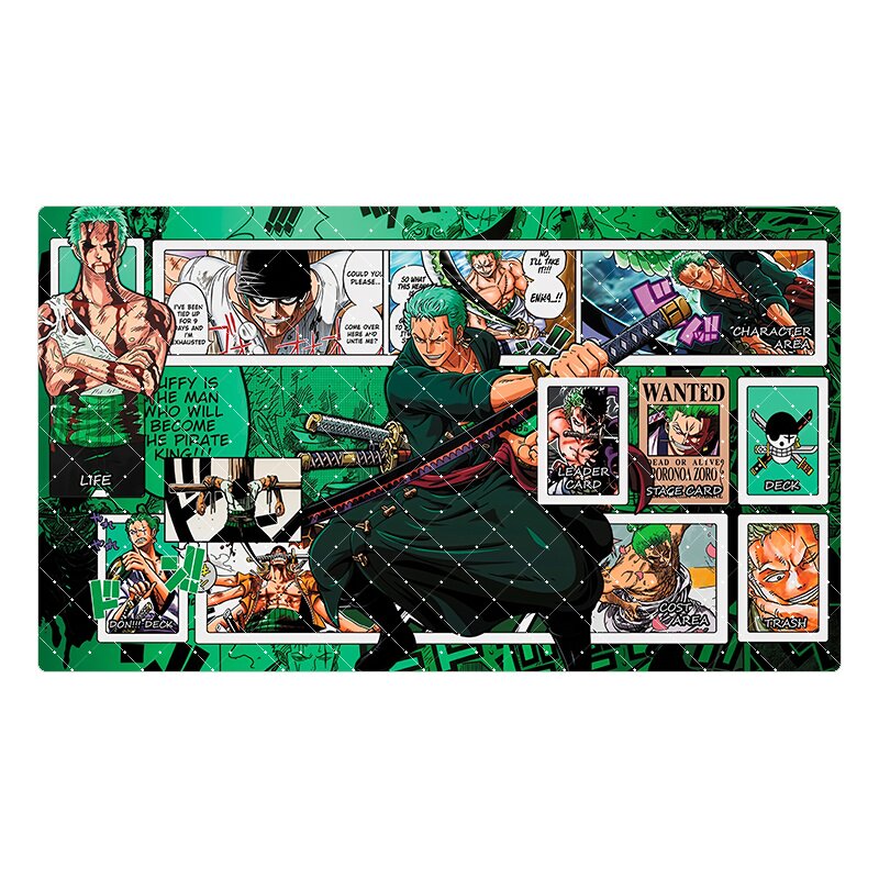 4モデル ワンピース OPCG 600x350mm ロロノア - Door Mat Blank のレビューと価格