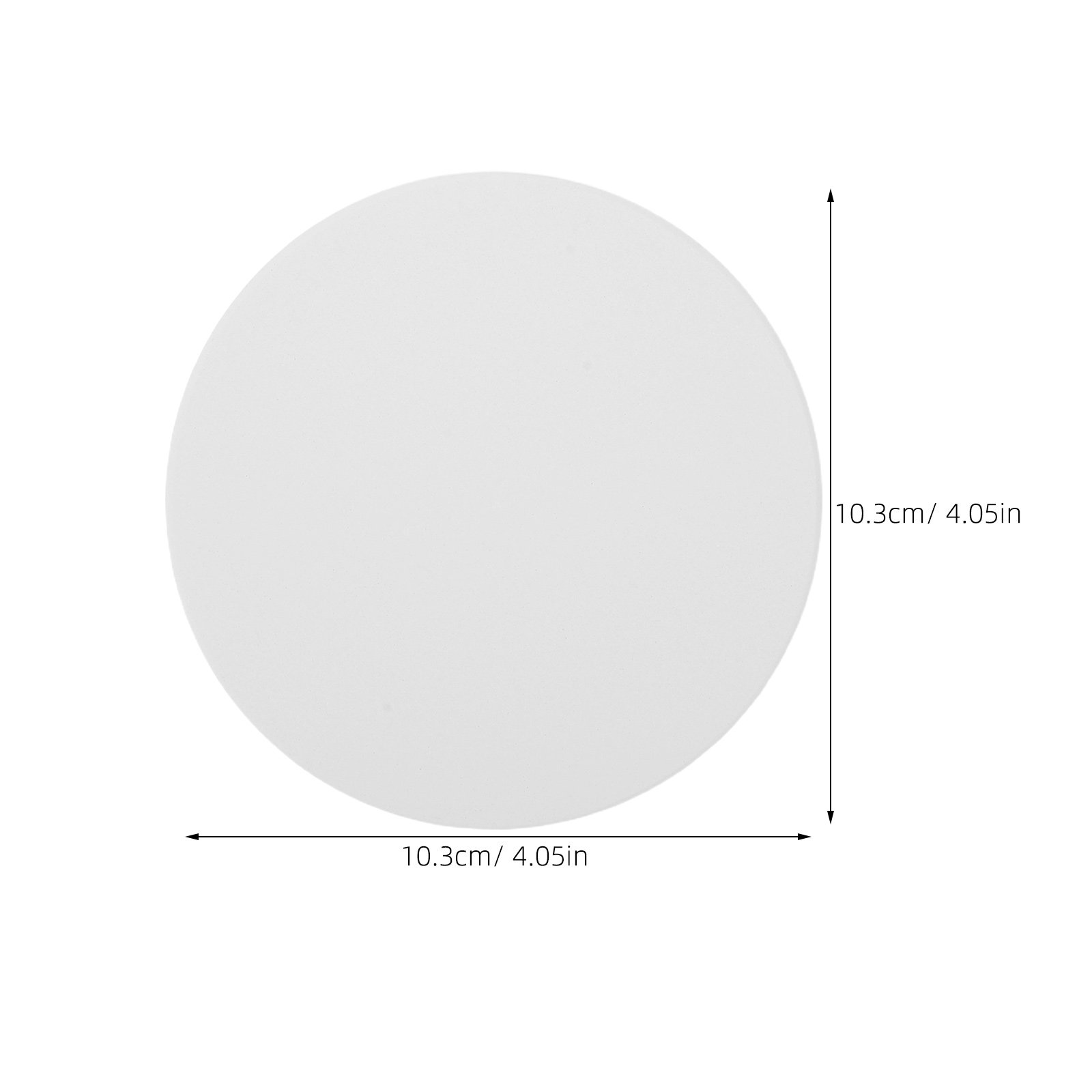 12個入り 丸型セラミックコースター 白色昇華ブランク 滑り - Coaster Sublimation Blank のレビューと価格