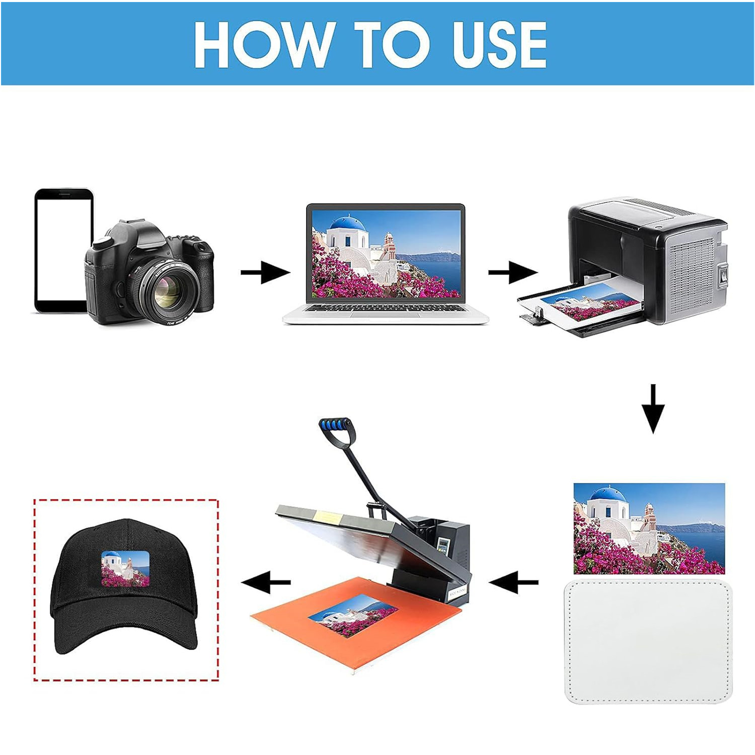昇華ブランク レザーレット 帽子用ワッペン アイロン接着 粘 - Hat Sublimation Blank のレビューと価格